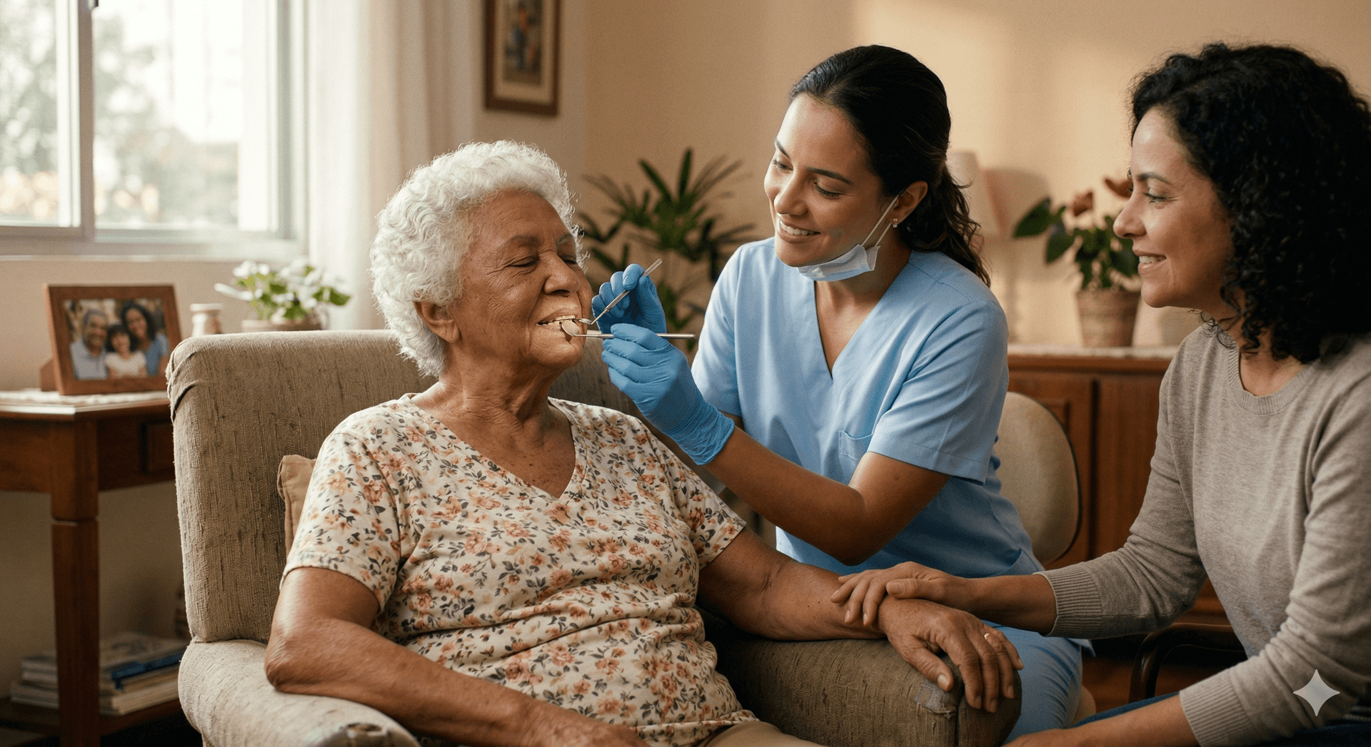 Odontologia domiciliar avança e cuida de idosos em casa