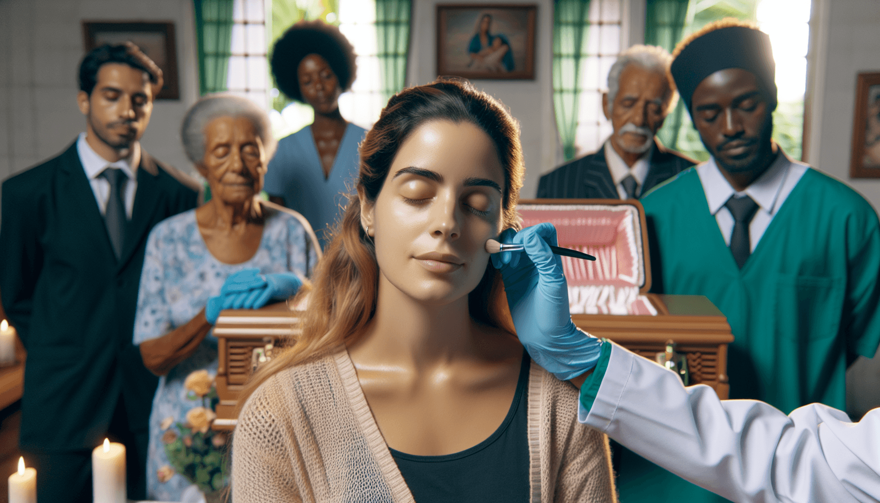 Necromaquiagem: técnicas, humanização e propósito